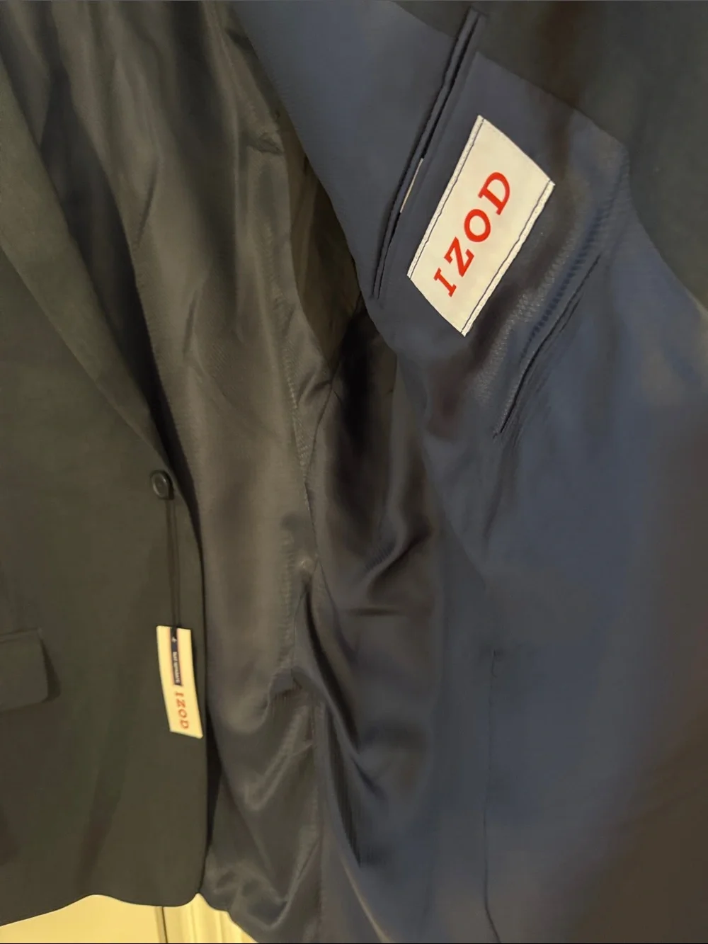 Classic Men's Blue Blazer - Tailored Two-Button Jacket